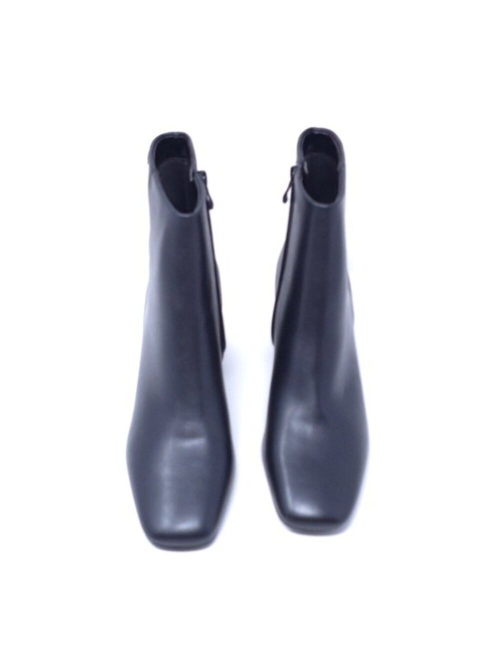 Dkny Caleena Helled 64MM Faux Leather Ankle Boots, Black - Picture 8 of 12